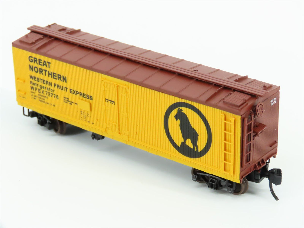 N InterMountain 67703-10 WFEX Western Fruit Express / GN &quot;Goat&quot; Reefer #73776