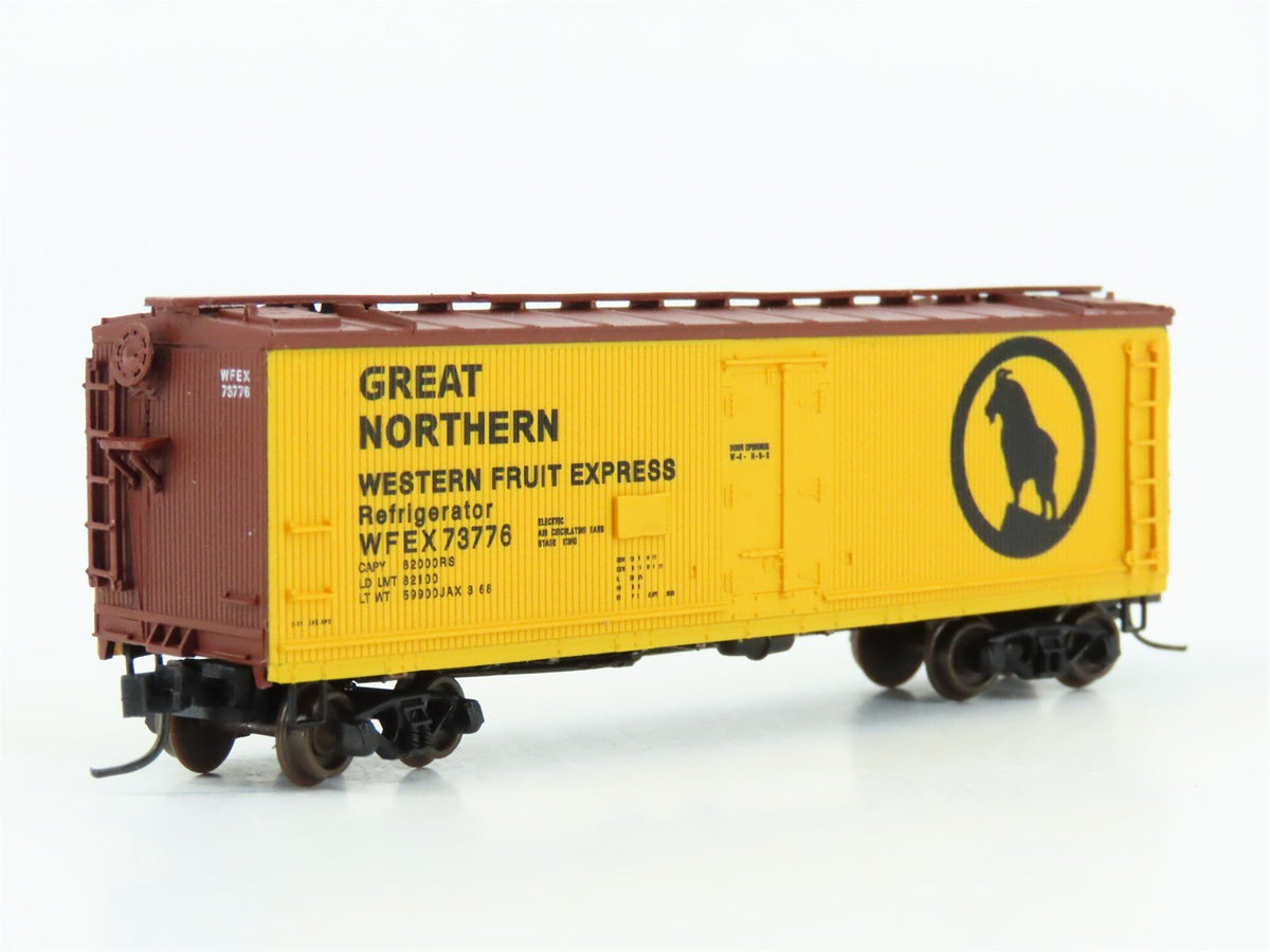 N InterMountain 67703-10 WFEX Western Fruit Express / GN &quot;Goat&quot; Reefer #73776