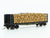 N Scale Atlas 38393 SCL Seaboard Coast Line GSC Pulpwood Flat Car #670283 w/Load