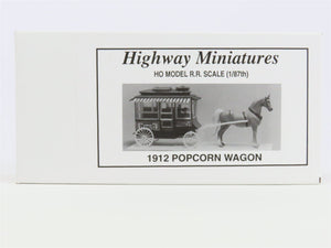 HO Scale Jordan Highway Miniatures Kit #360-235 1912 Popcorn Wagon