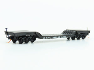 N Micro-Trains MTL 109020 NYC New York Central Depressed Center Flat Car #498996