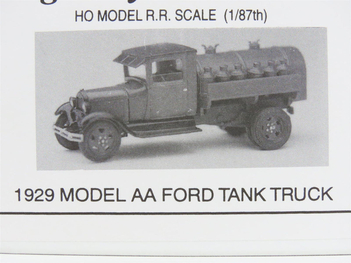 HO Scale Jordan Highway Miniatures Kit #360-239 1929 Model AA Ford Tank Truck