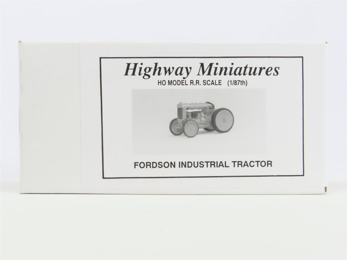 HO Scale Jordan Highway Miniatures Kit #360-219 Fordson Industrial Tractor