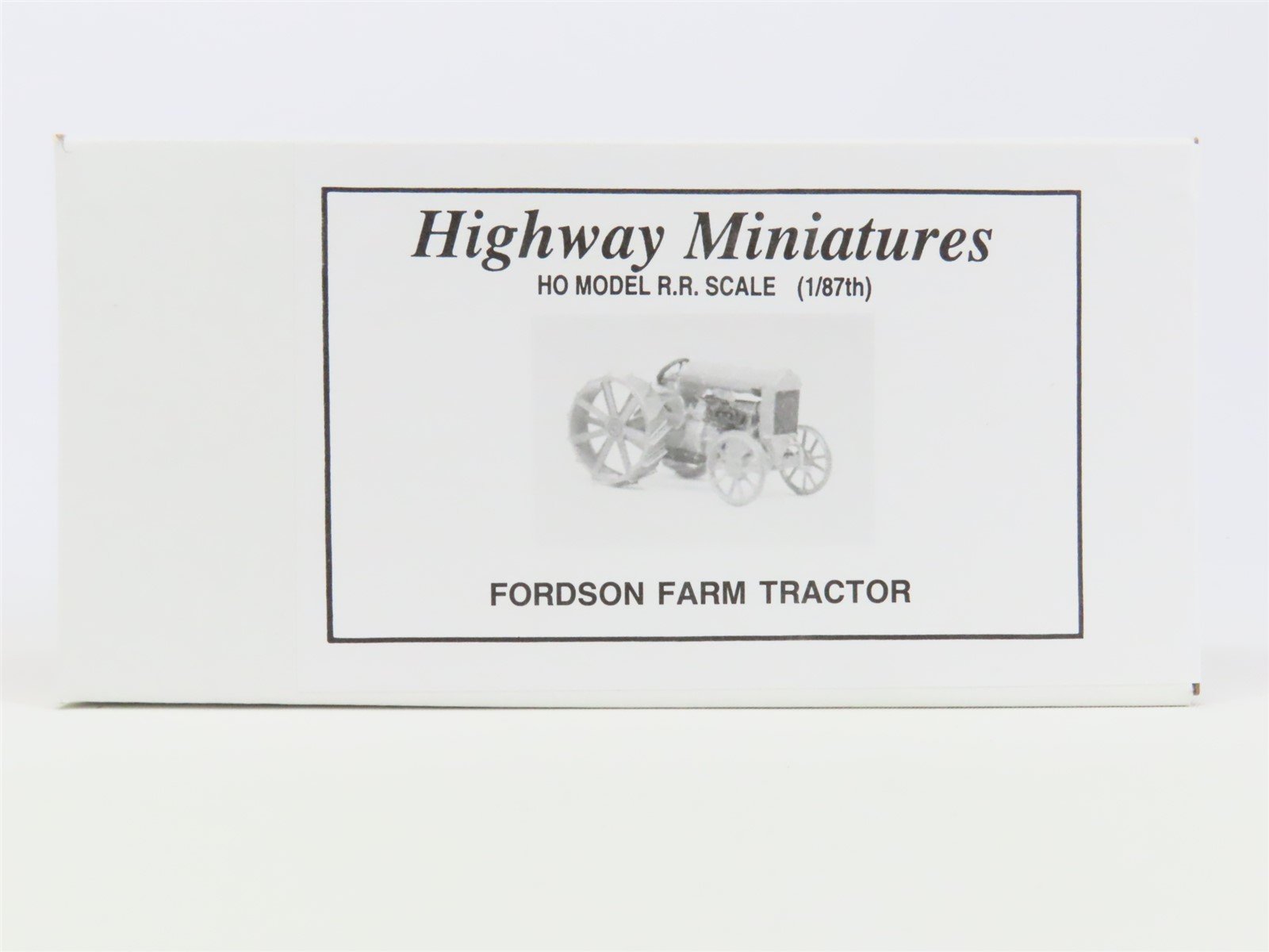 HO Scale Jordan Highway Miniatures Kit #360-218 Fordson Farm Tractor
