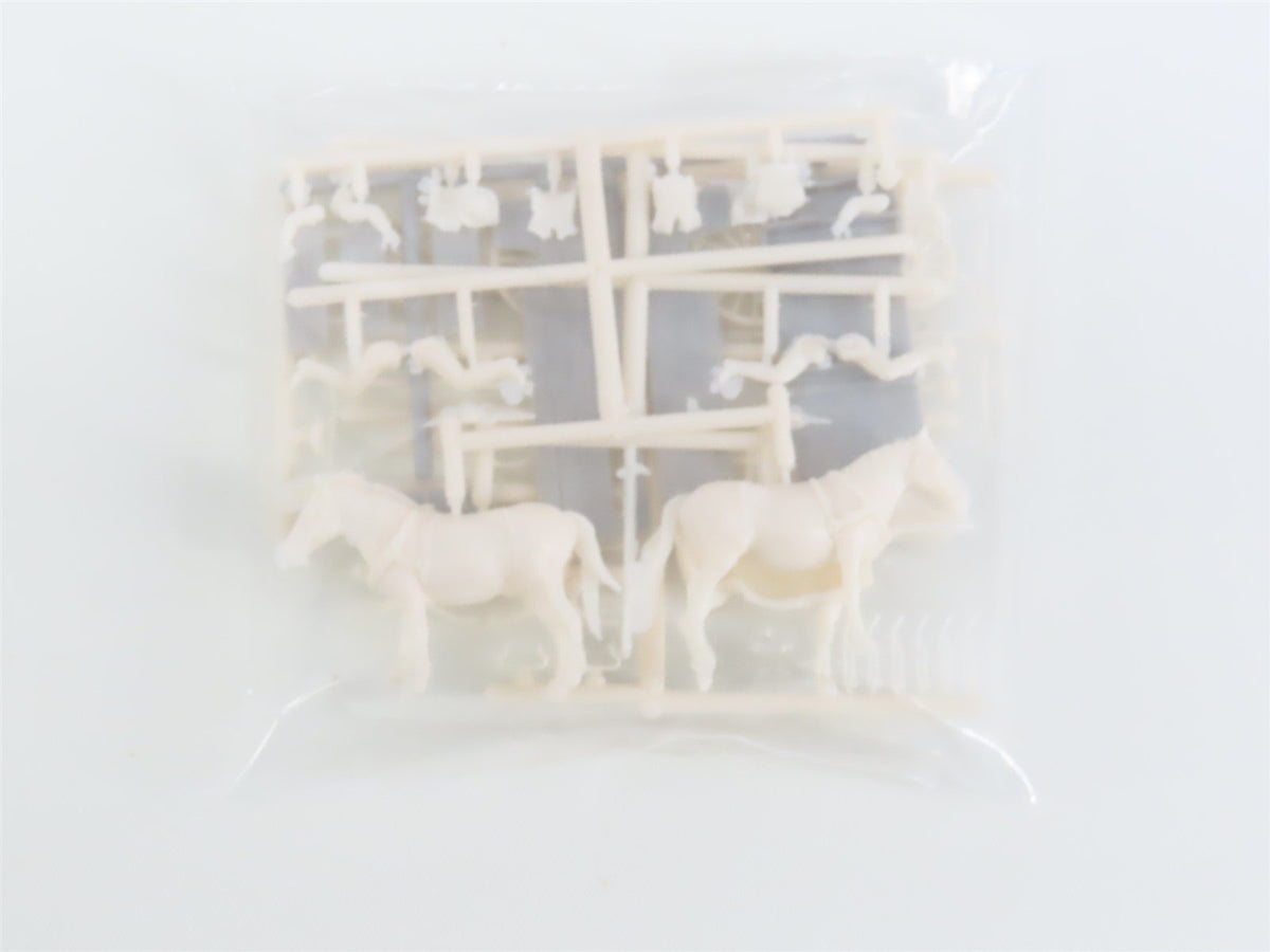 HO Scale Jordan Highway Miniatures Kit #107 Old Farm Wagon