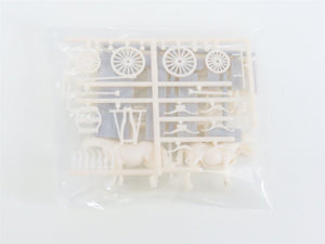 HO Scale Jordan Highway Miniatures Kit #107 Old Farm Wagon