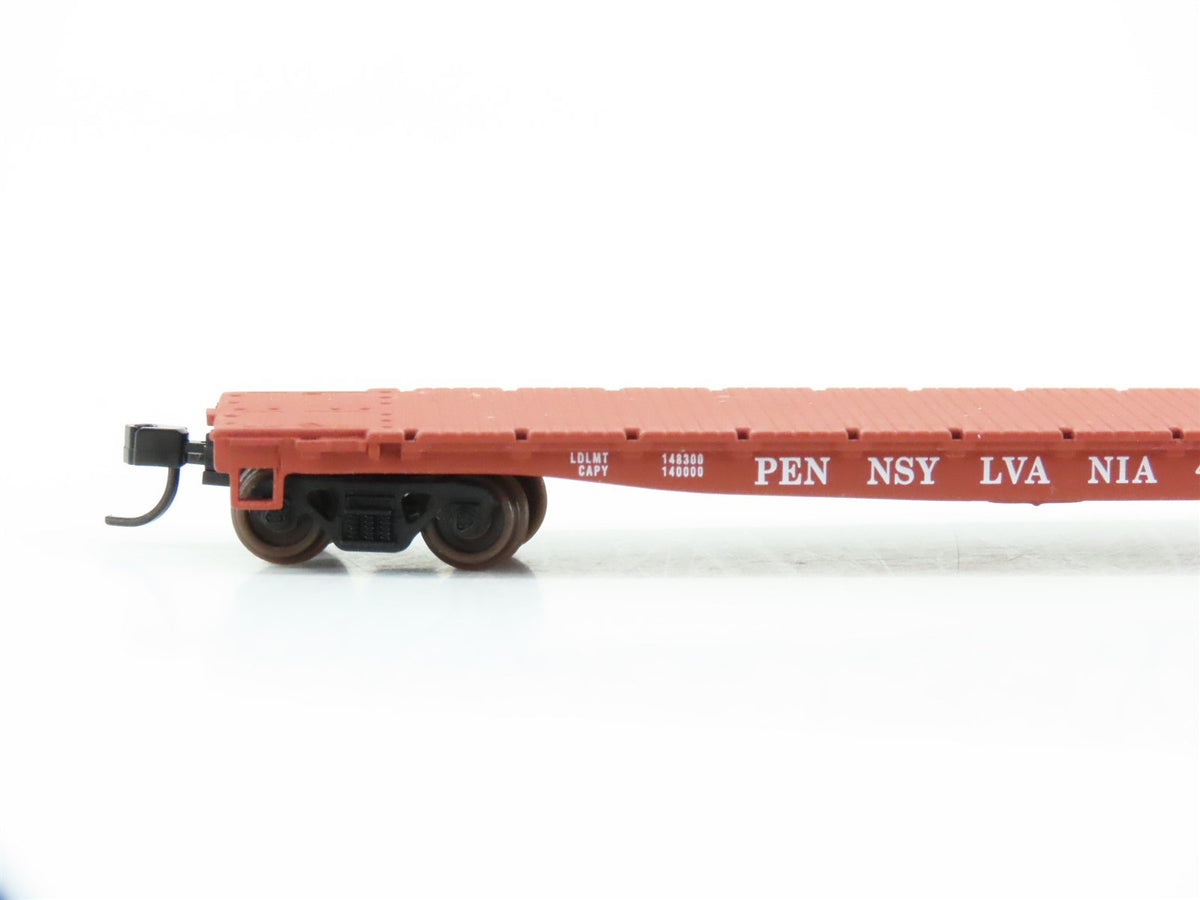 N Scale Walthers 932-8208 PRR Pennsylvania GSC 53&#39; Flat Car #469985