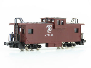 N Scale Con-Cor 0001-01261M PRR Pennsylvania Extended Vision Caboose #477786