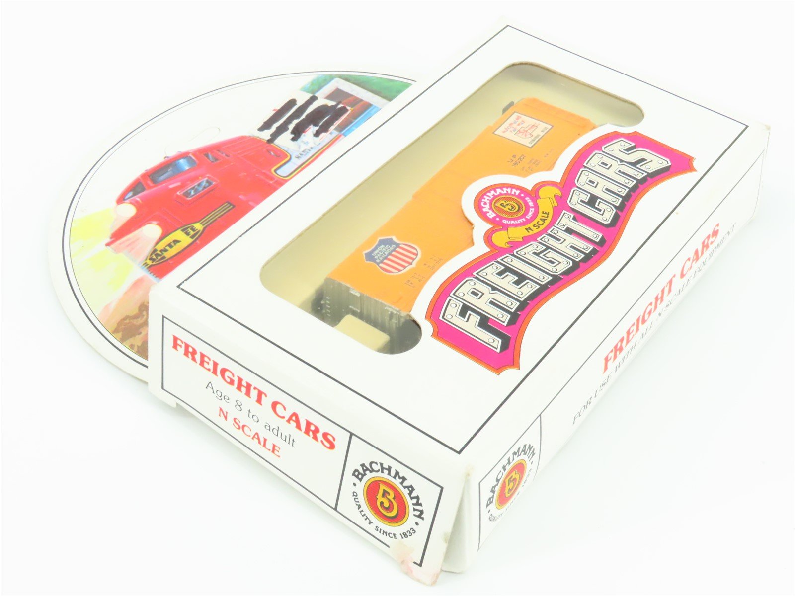 N Scale Bachmann 73661 UP Union Pacific 40' Plug Door Box Car #160207