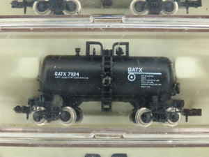 N Scale Atlas Special Edition 5515 GATX Beer Can Tank Cars 3-Pack