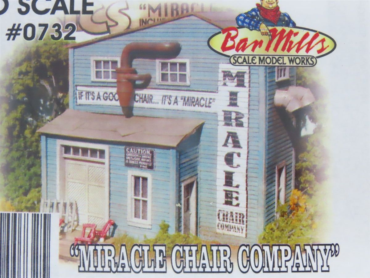 HO 1/87 Scale Bar Mills Basics Kit #0732 &quot;Miracle Chair Company&quot;