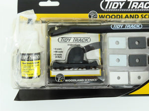 Woodland Scenics TT45501 Tidy Track Rail Tracker Cleaning Kit + Rescue Pads