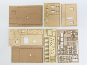 HO Scale Bar Mills Laser-Cut Craftsman Kit #0822 