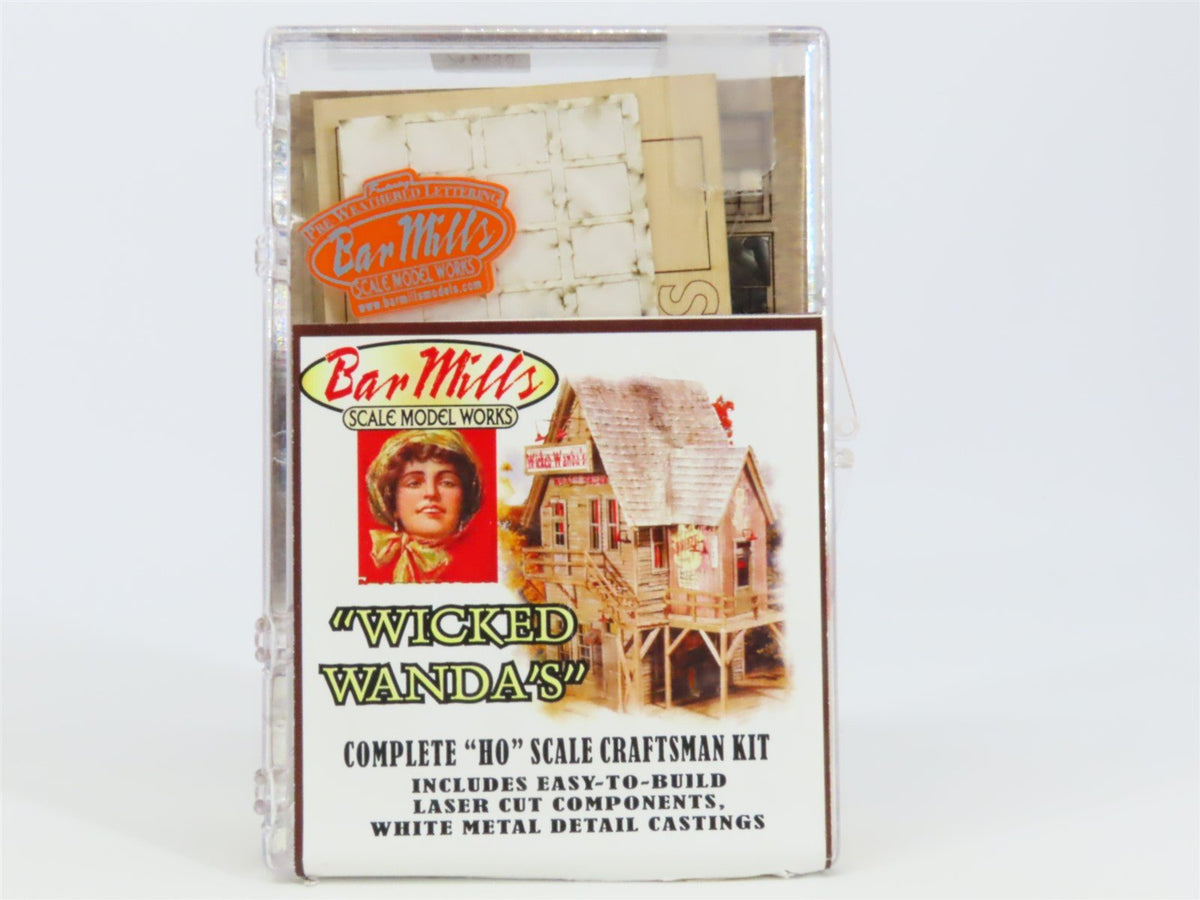 HO Scale Bar Mills Laser-Cut Kit #0962 &quot;Wicked Wanda&#39;s&quot;