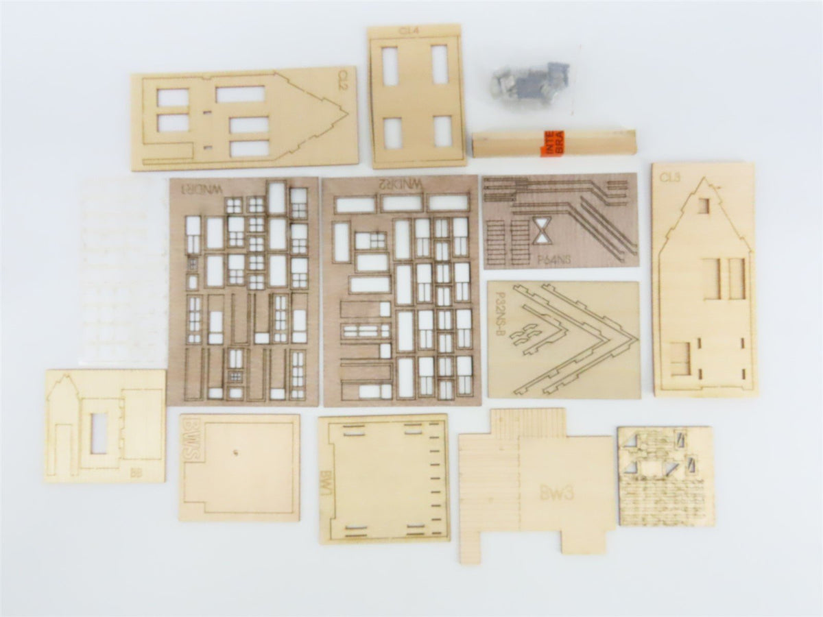 HO Scale Bar Mills Laser-Cut Kit #0962 &quot;Wicked Wanda&#39;s&quot;