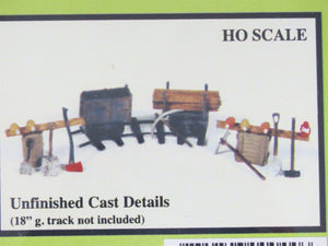 HO 1/87 Scale Durango Press Kit DP-44 Deluxe Mining Detail Set