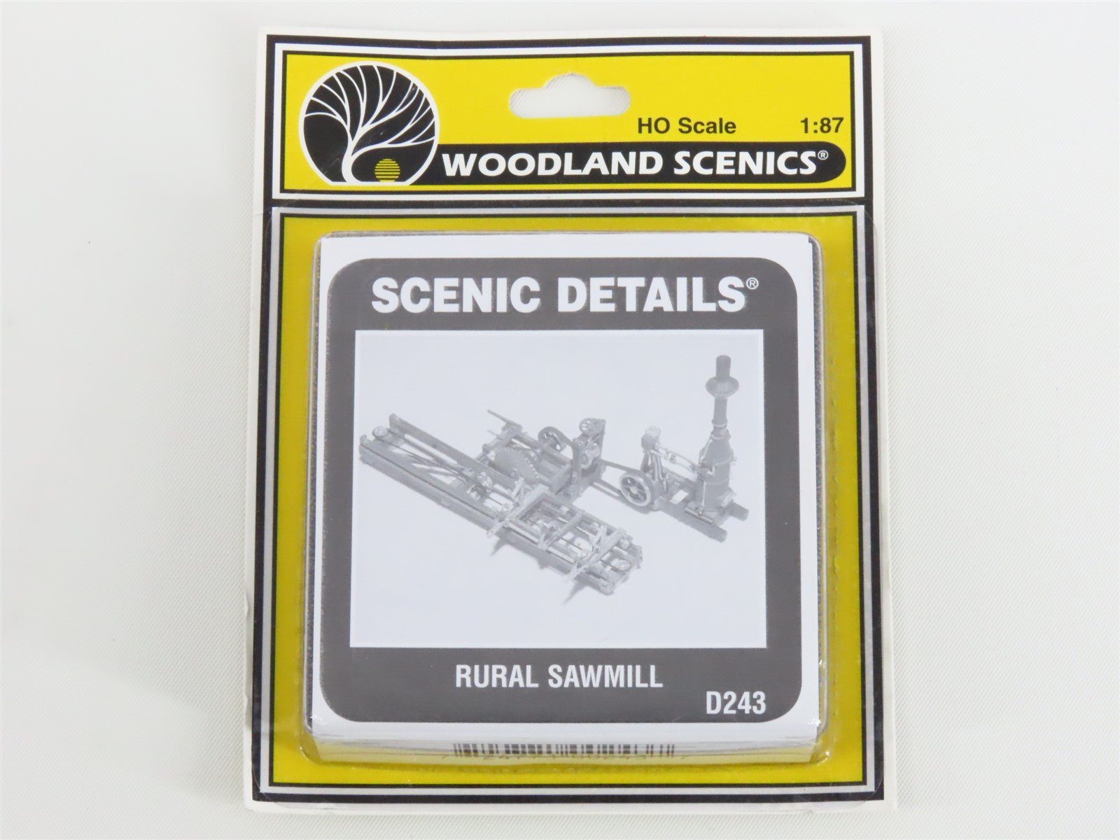 HO 1/87 Scale Woodland Scenics Scenic Details Kit #D243 Rural Sawmill