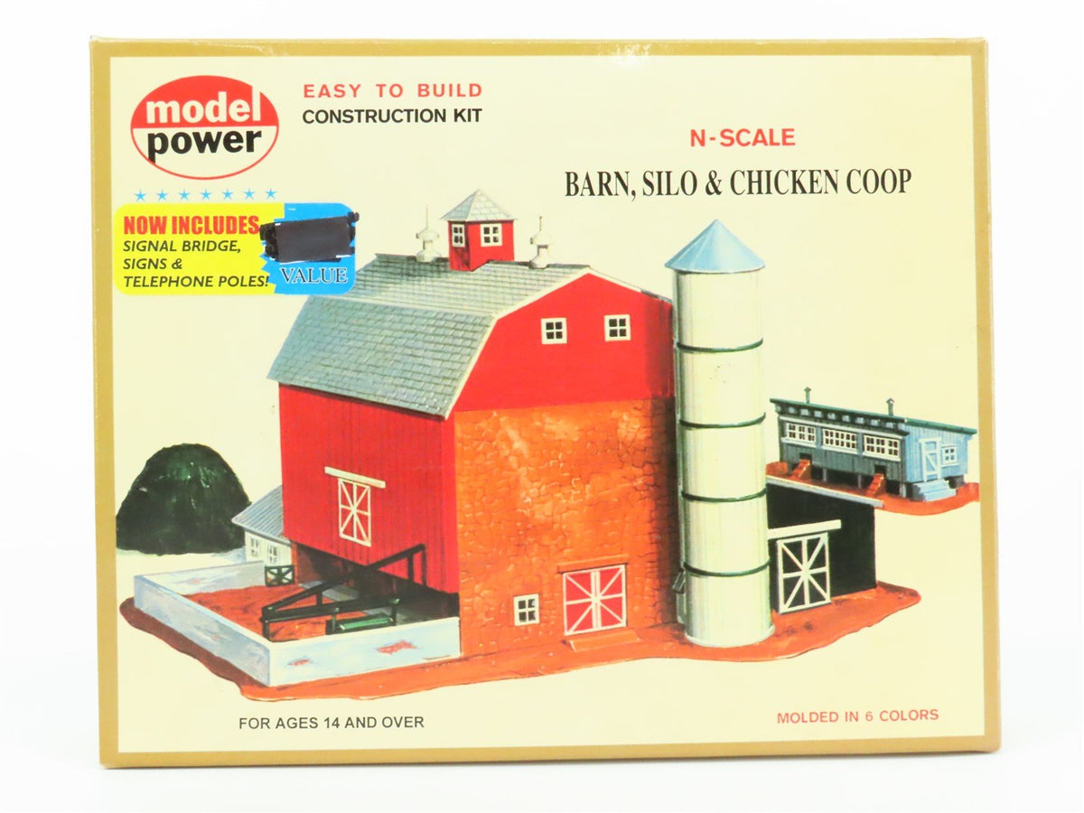 N 1/160 Scale Model Power Kit #1517 Barn, Silo &amp; Chicken Coop