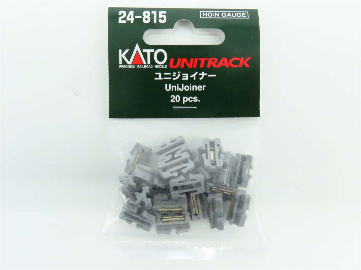 Lot of 7 HO / N KATO Unitrack 24-841 Turnout Extension Cord &amp; 24-815 UniJoiners