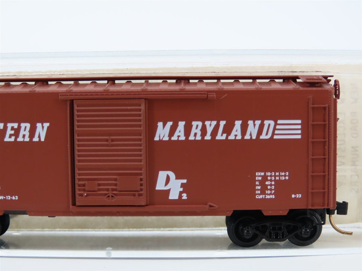 N Scale Baldwin Loco Works/Kadee BLW-36 WM Western Maryland 40&#39; Boxcar #25855