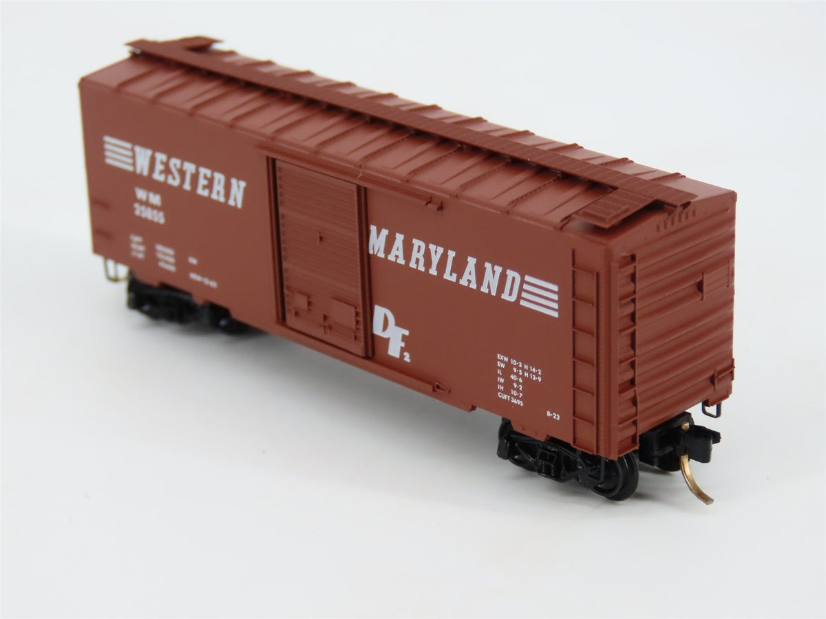 N Scale Baldwin Loco Works/Kadee BLW-36 WM Western Maryland 40&#39; Boxcar #25855