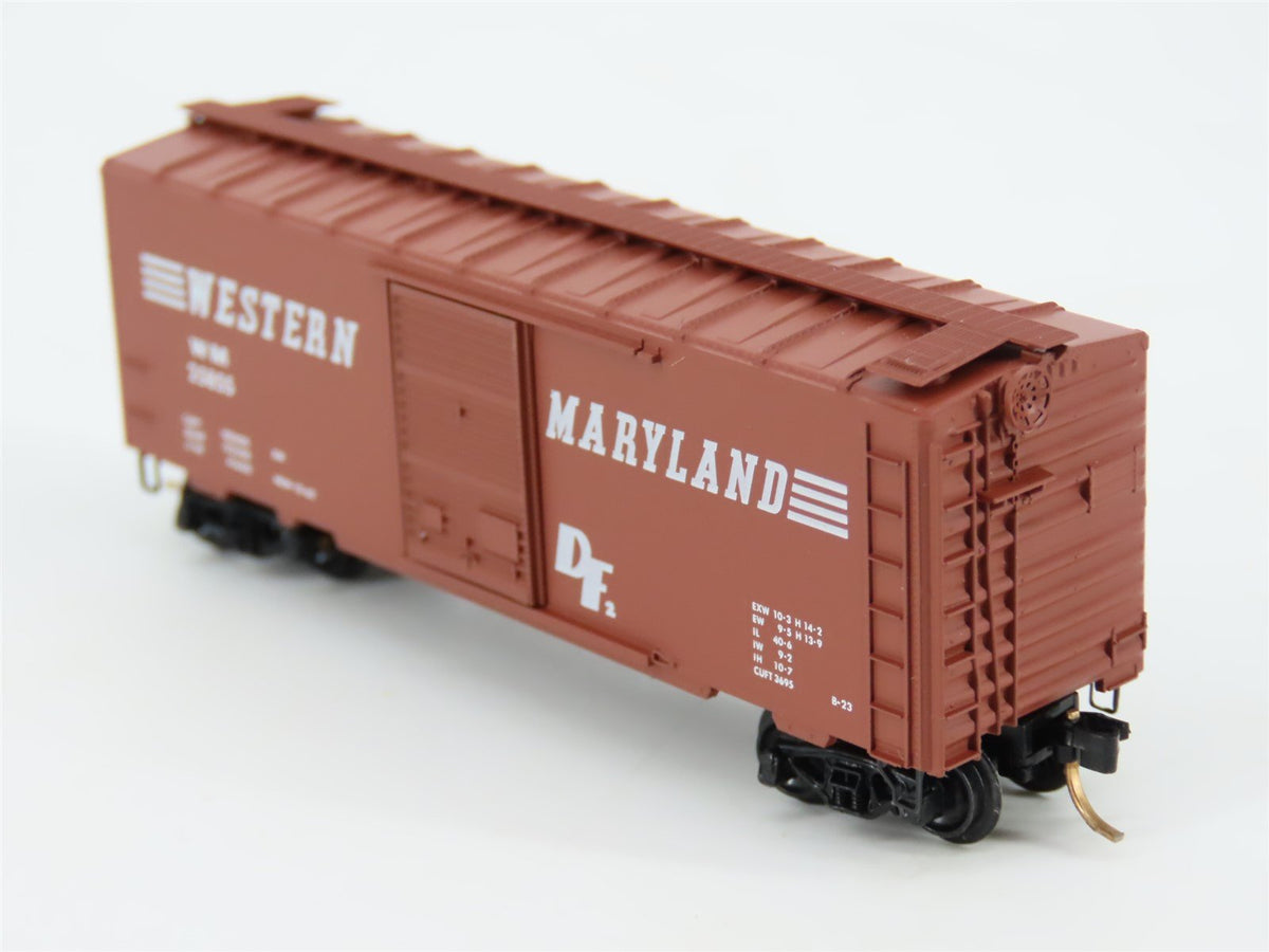 N Scale Baldwin Loco Works/Kadee BLW-36 WM Western Maryland 40&#39; Boxcar #25855