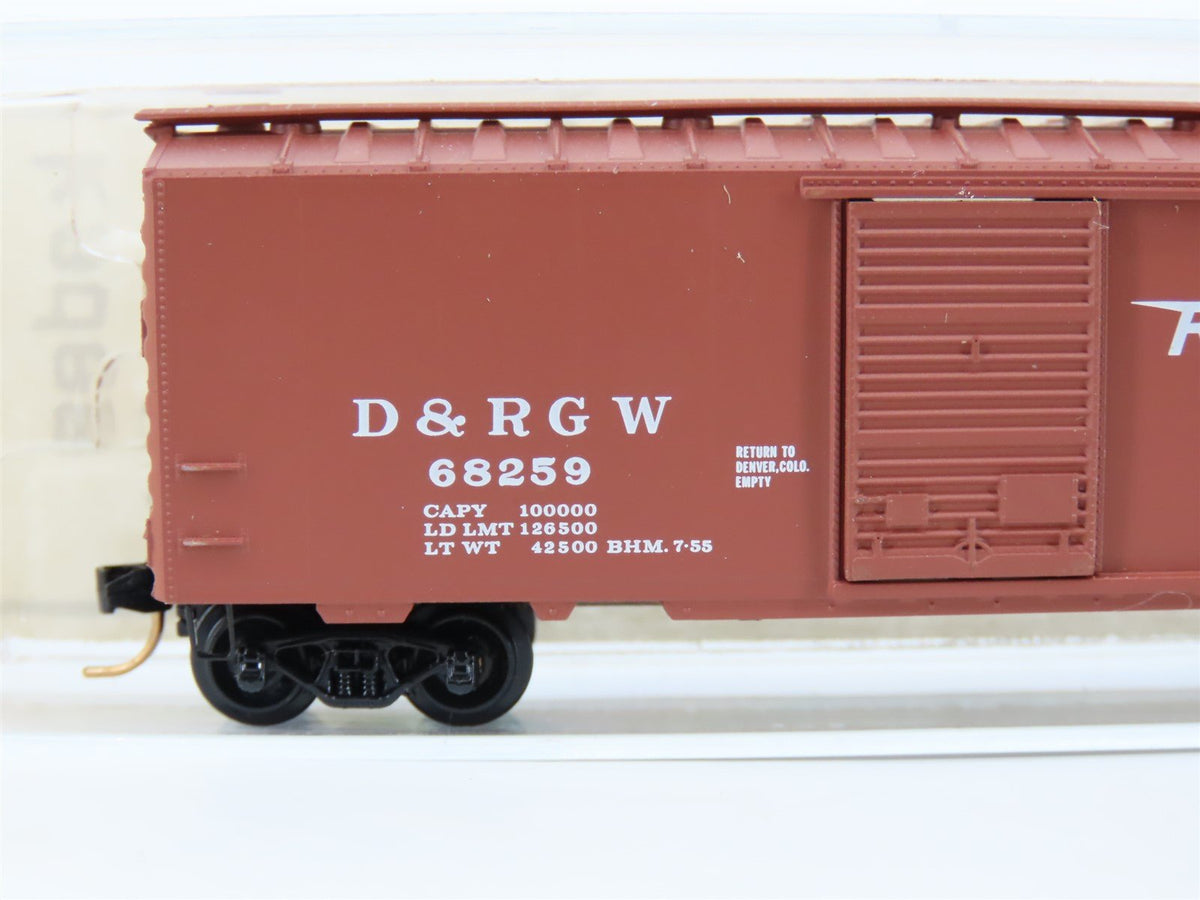 N Scale Baldwin Loco Works/Kadee BLW-33 DRGW Rio Grande 40&#39; Boxcar #68259