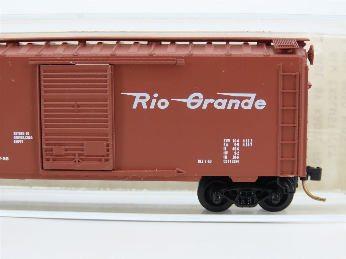 N Scale Baldwin Loco Works/Kadee BLW-33 DRGW Rio Grande 40&#39; Boxcar #68259