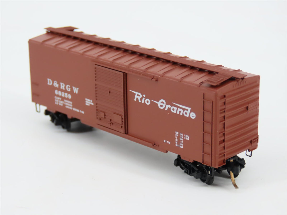 N Scale Baldwin Loco Works/Kadee BLW-33 DRGW Rio Grande 40&#39; Boxcar #68259