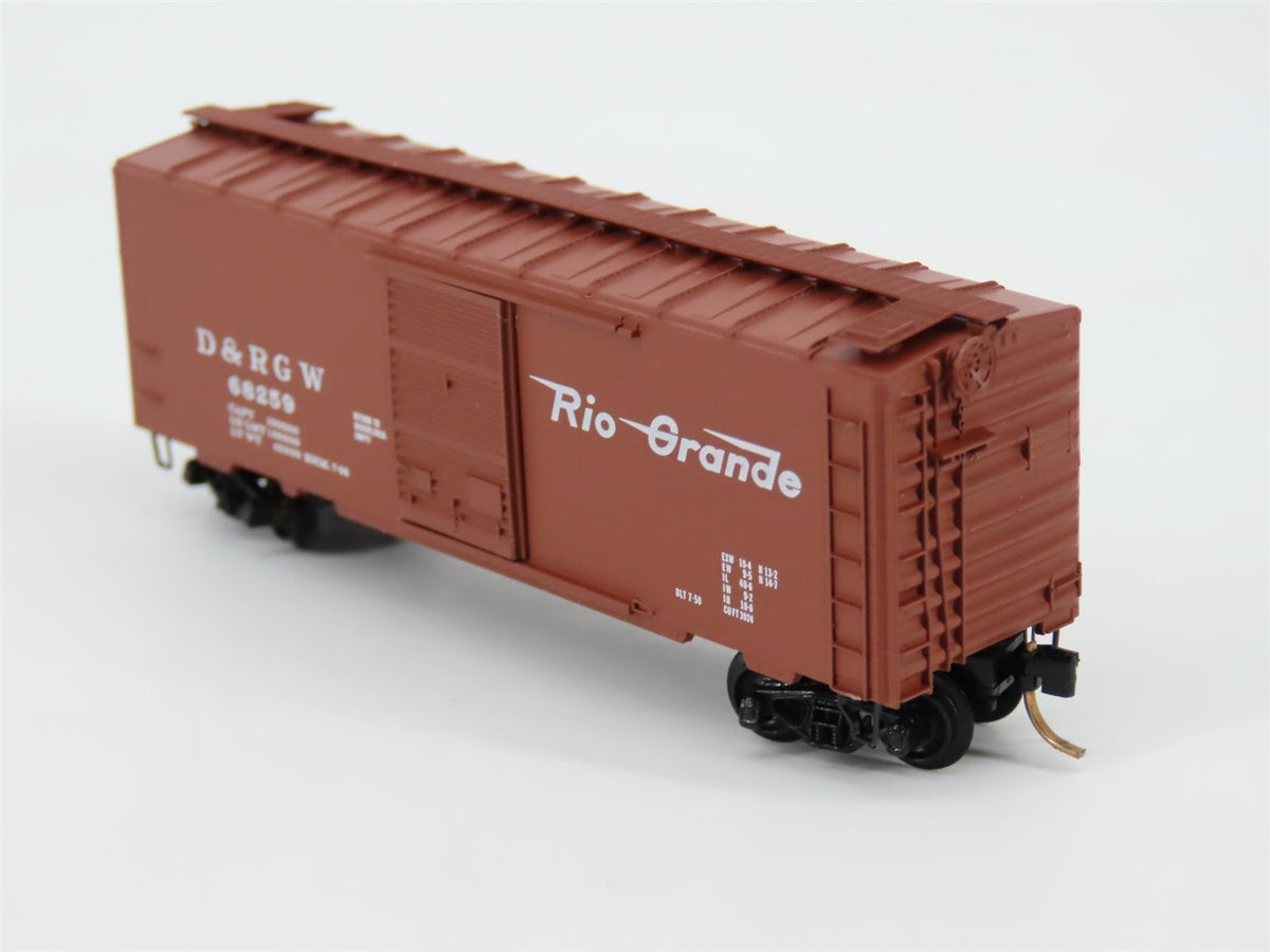 N Scale Baldwin Loco Works/Kadee BLW-33 DRGW Rio Grande 40&#39; Boxcar #68259