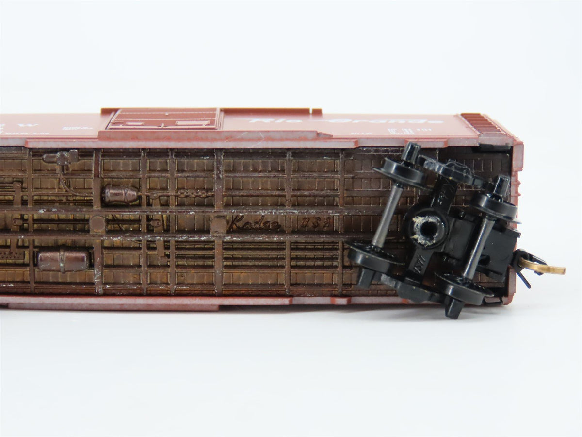 N Scale Baldwin Loco Works/Kadee BLW-33 DRGW Rio Grande 40&#39; Boxcar #68259