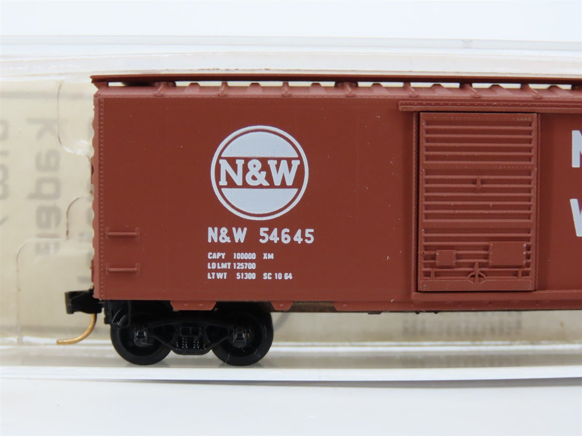 N Scale Baldwin Loco Works/Kadee BLW-23 N&amp;W Norfolk &amp; Western 40&#39; Boxcar #54645