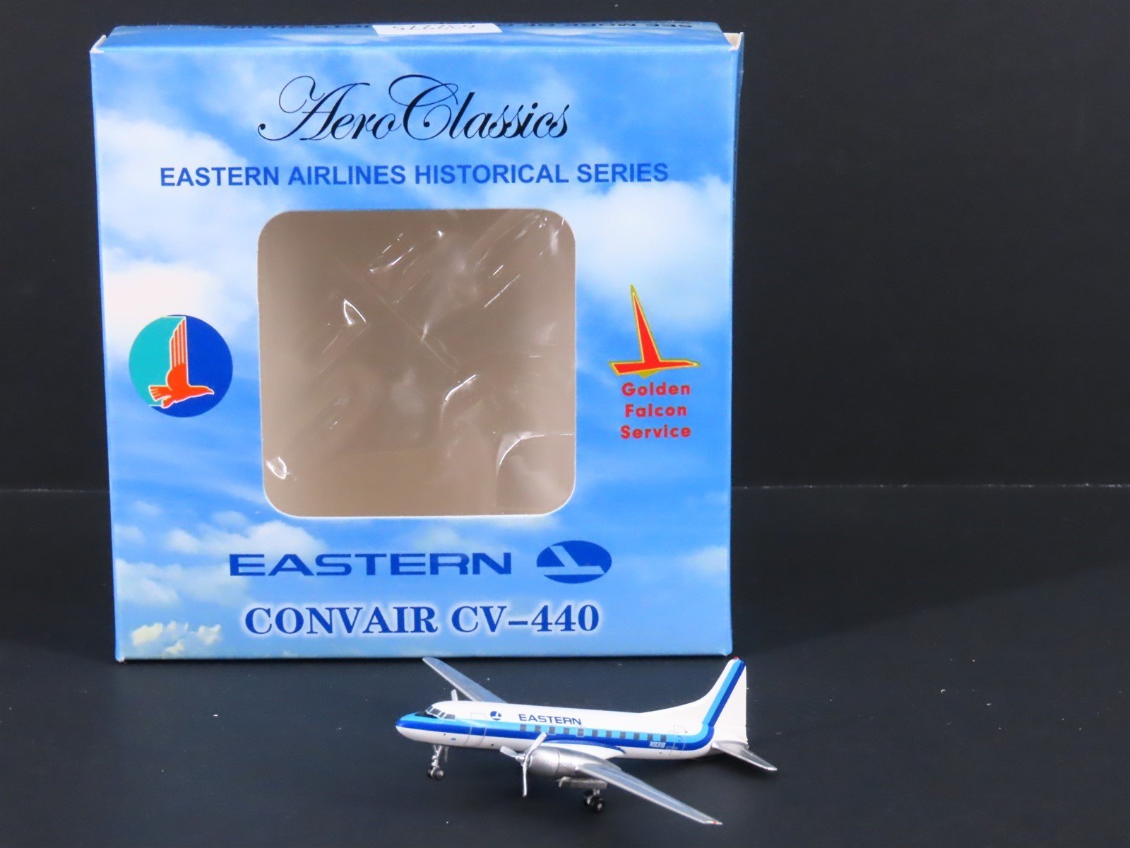 1:400 Aero Classics Die-Cast Eastern Air Lines Convair CV-440-86 Aircraft N9318
