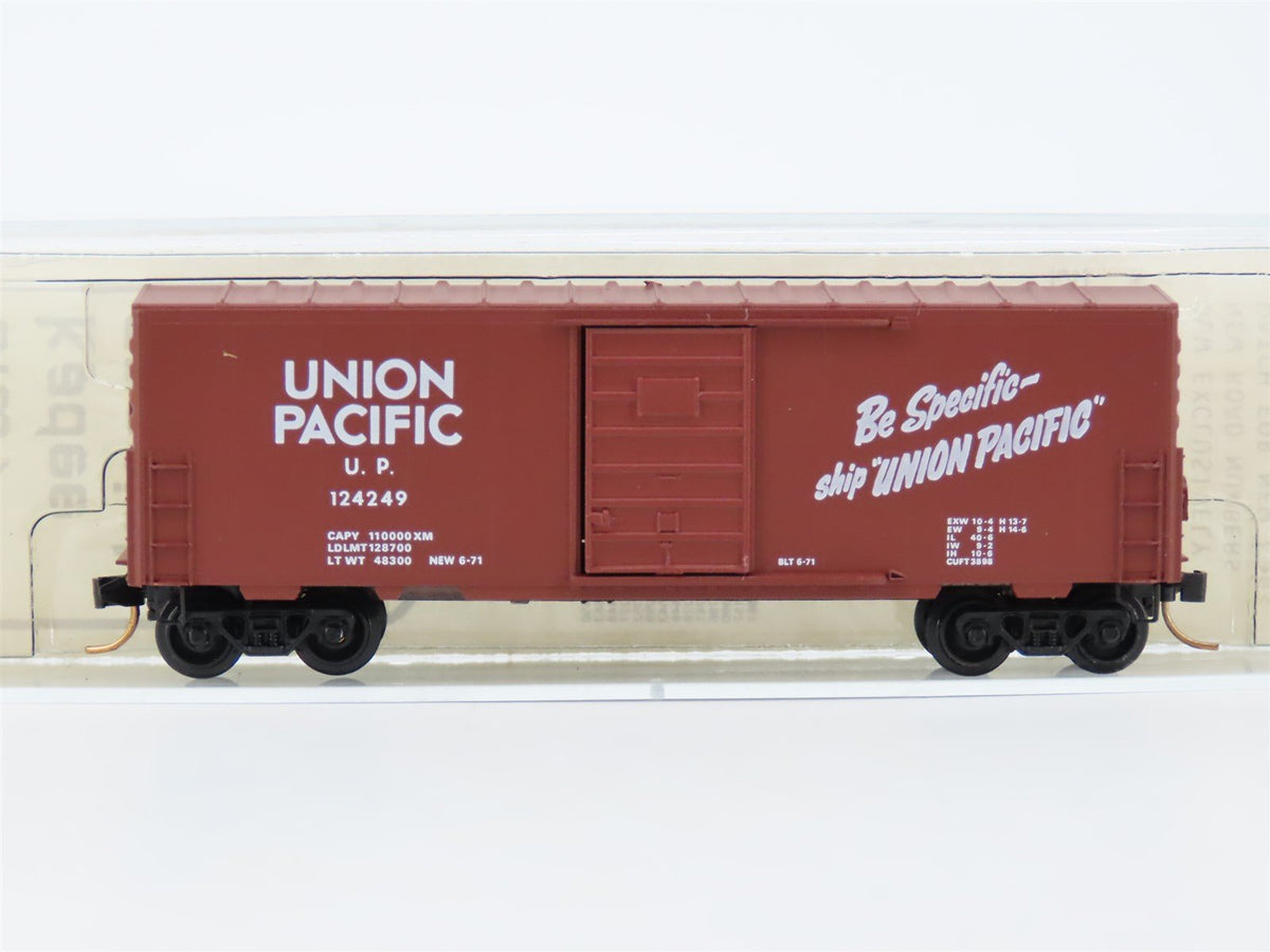 N Scale Baldwin Loco Works/Kadee BLW-27 UP Union Pacific 40&#39; Boxcar #124249