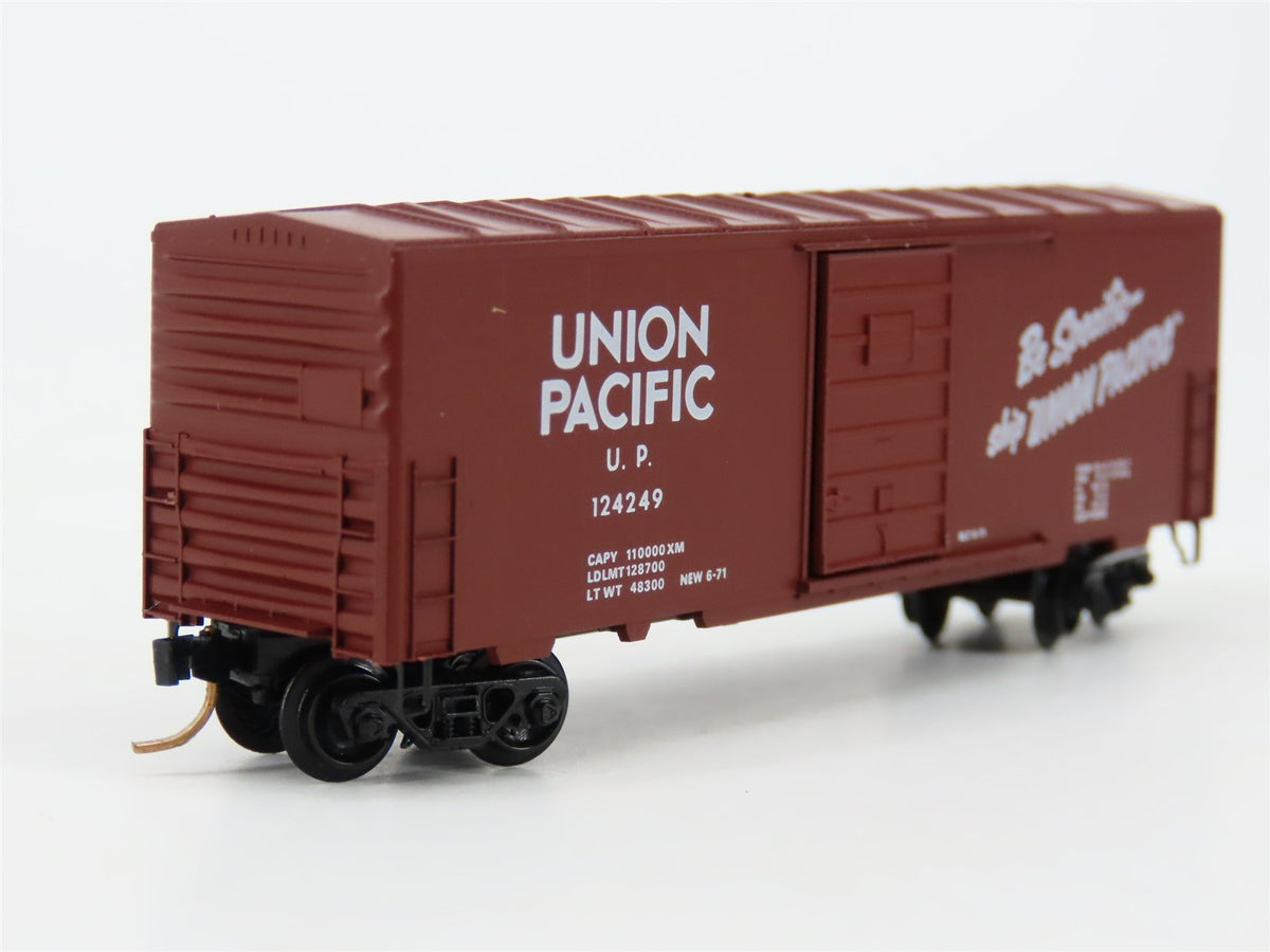 N Scale Baldwin Loco Works/Kadee BLW-27 UP Union Pacific 40&#39; Boxcar #124249