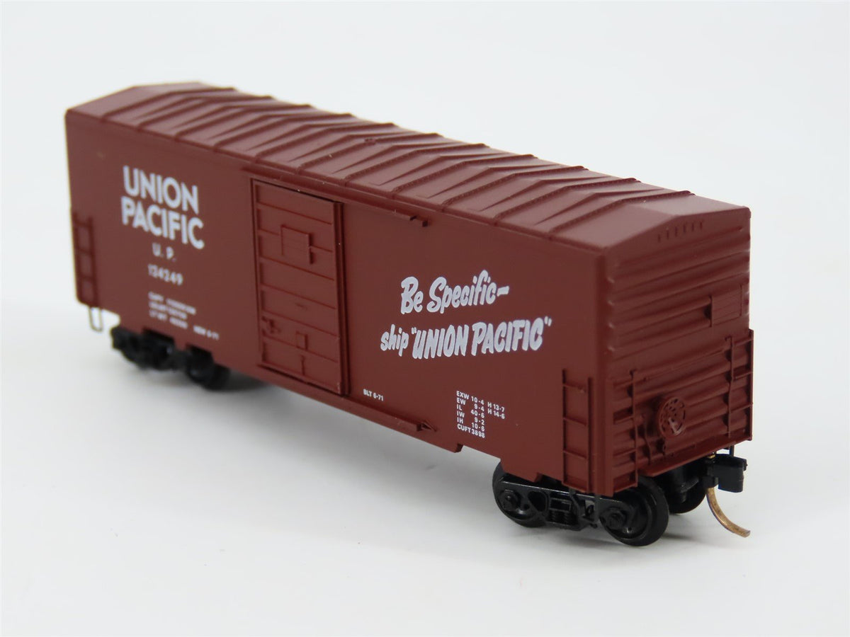 N Scale Baldwin Loco Works/Kadee BLW-27 UP Union Pacific 40&#39; Boxcar #124249