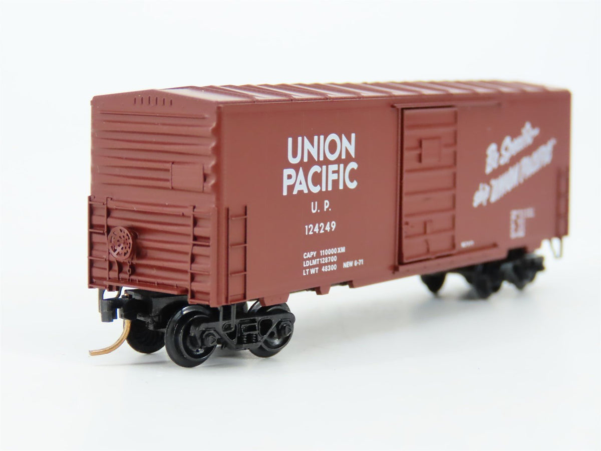 N Scale Baldwin Loco Works/Kadee BLW-27 UP Union Pacific 40&#39; Boxcar #124249