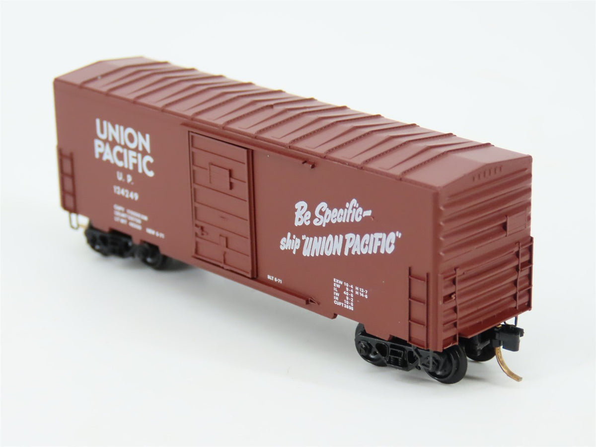 N Scale Baldwin Loco Works/Kadee BLW-27 UP Union Pacific 40&#39; Boxcar #124249