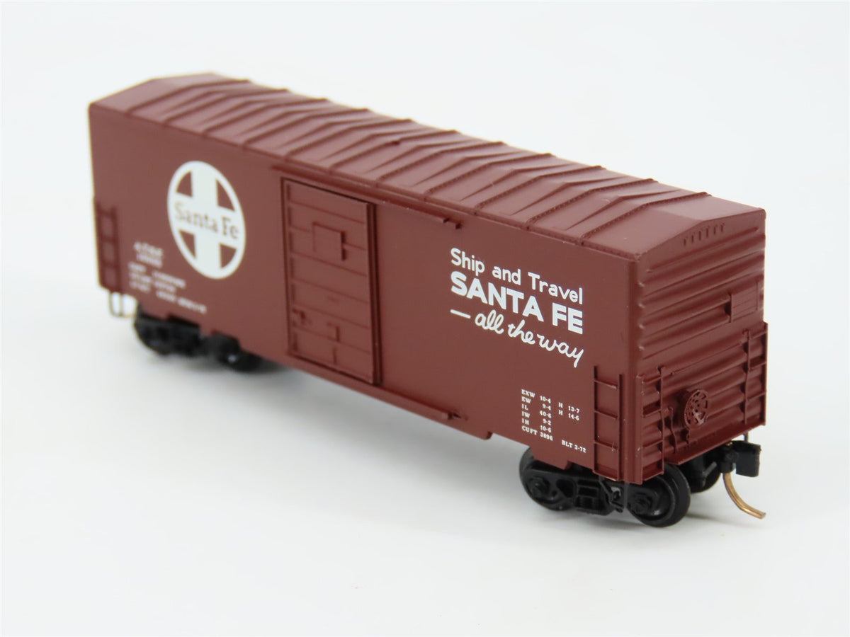 N Scale Brooklyn Locomotive Works/Kadee BLW-29 ATSF Santa Fe 40&#39; Boxcar #16995