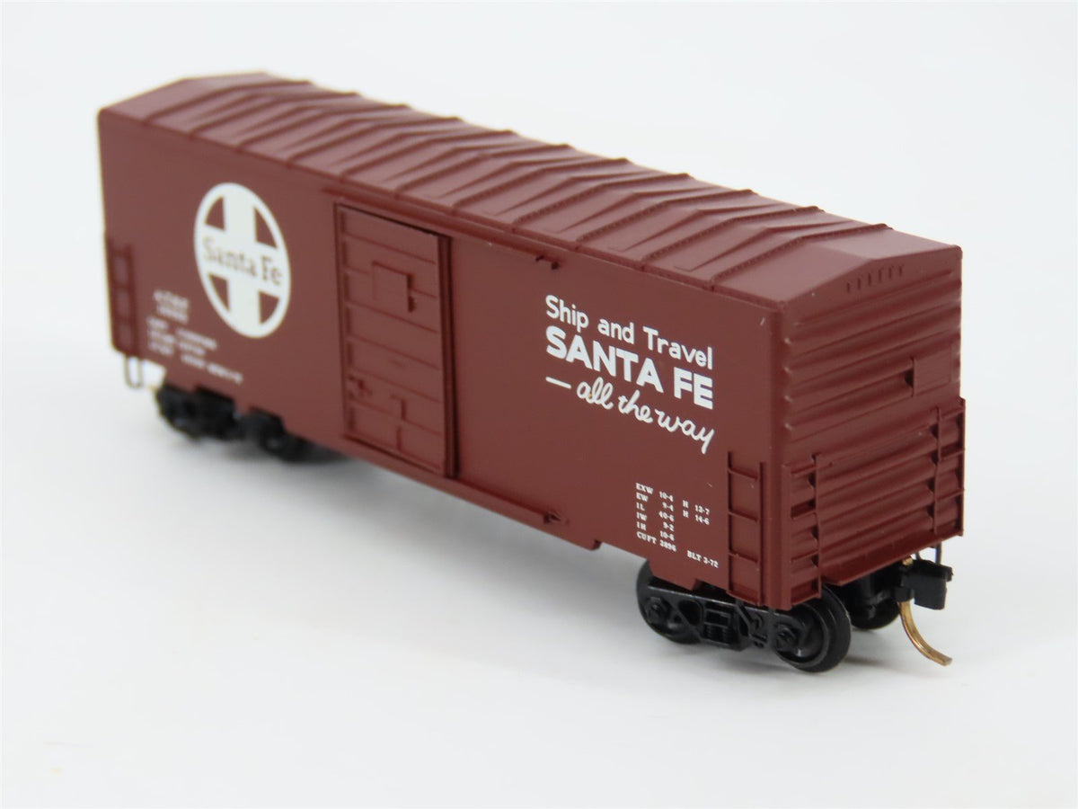 N Scale Brooklyn Locomotive Works/Kadee BLW-29 ATSF Santa Fe 40&#39; Boxcar #16995