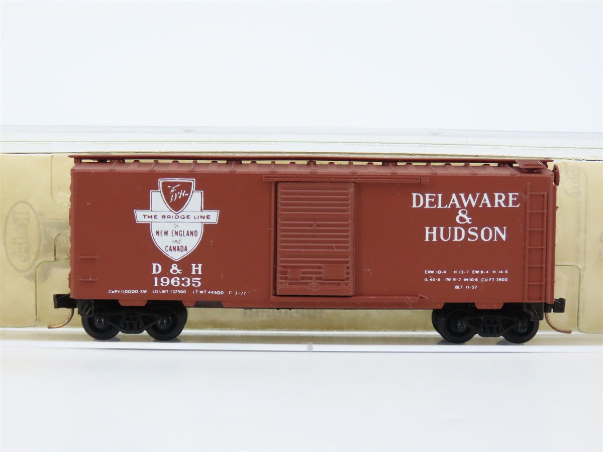 N Scale BLW/Kadee BLW-03 D&amp;H Delaware &amp; Hudson 40&#39; Boxcar #19635