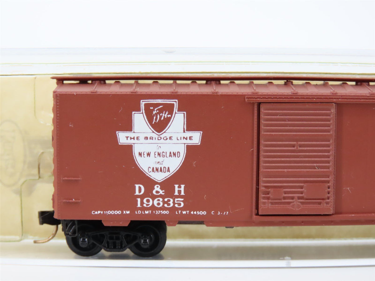 N Scale BLW/Kadee BLW-03 D&amp;H Delaware &amp; Hudson 40&#39; Boxcar #19635