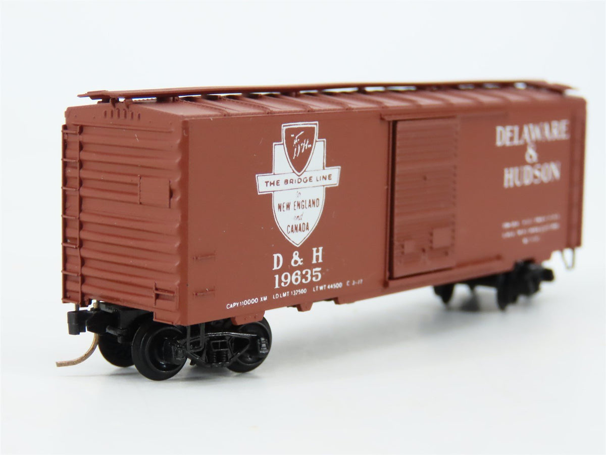 N Scale BLW/Kadee BLW-03 D&amp;H Delaware &amp; Hudson 40&#39; Boxcar #19635