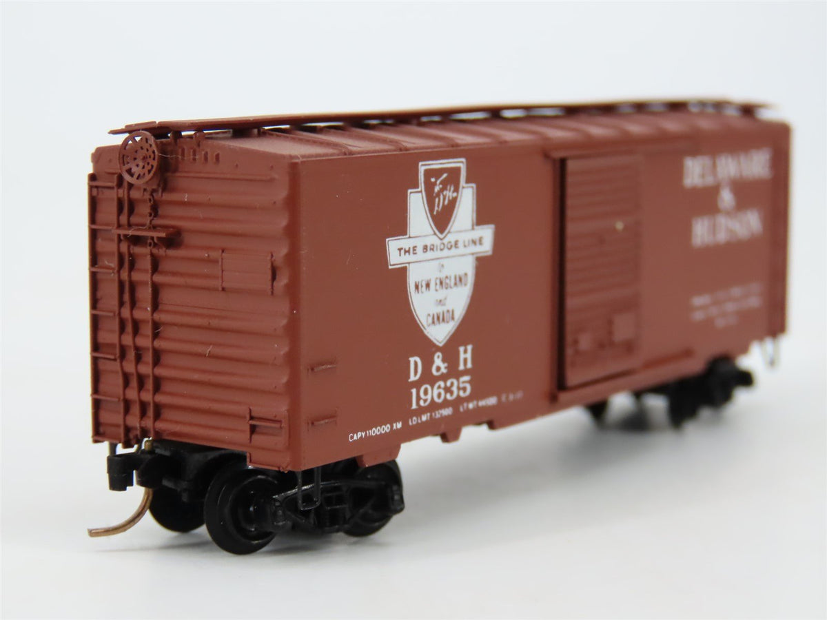 N Scale BLW/Kadee BLW-03 D&amp;H Delaware &amp; Hudson 40&#39; Boxcar #19635