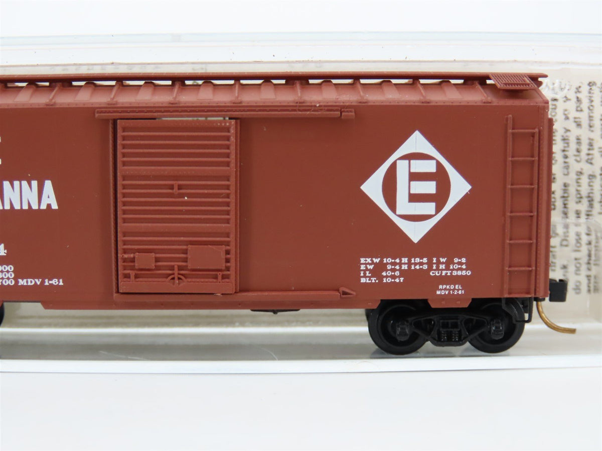 N Scale Micro-Trains/BLW/Kadee BLW-56 EL Erie Lackawanna 40&#39; Boxcar #70034