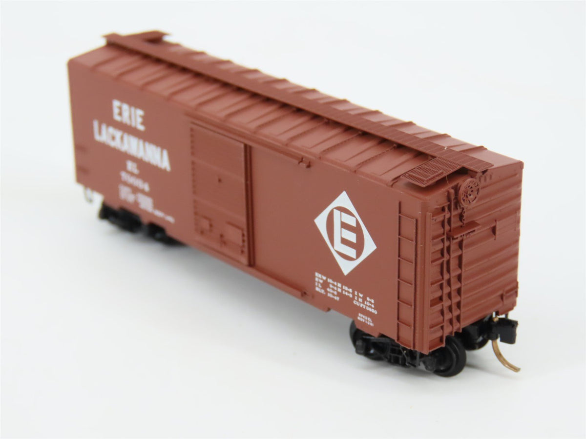 N Scale Micro-Trains/BLW/Kadee BLW-56 EL Erie Lackawanna 40&#39; Boxcar #70034