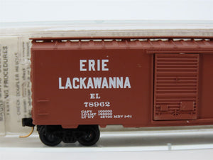 N Scale Micro-Trains/BLW/Kadee BLW-57 EL Erie Lackawanna 40' Boxcar #78962