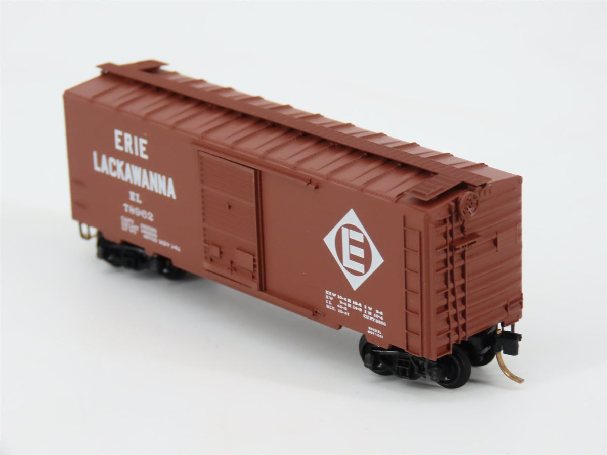 N Scale Micro-Trains/BLW/Kadee BLW-57 EL Erie Lackawanna 40&#39; Boxcar #78962