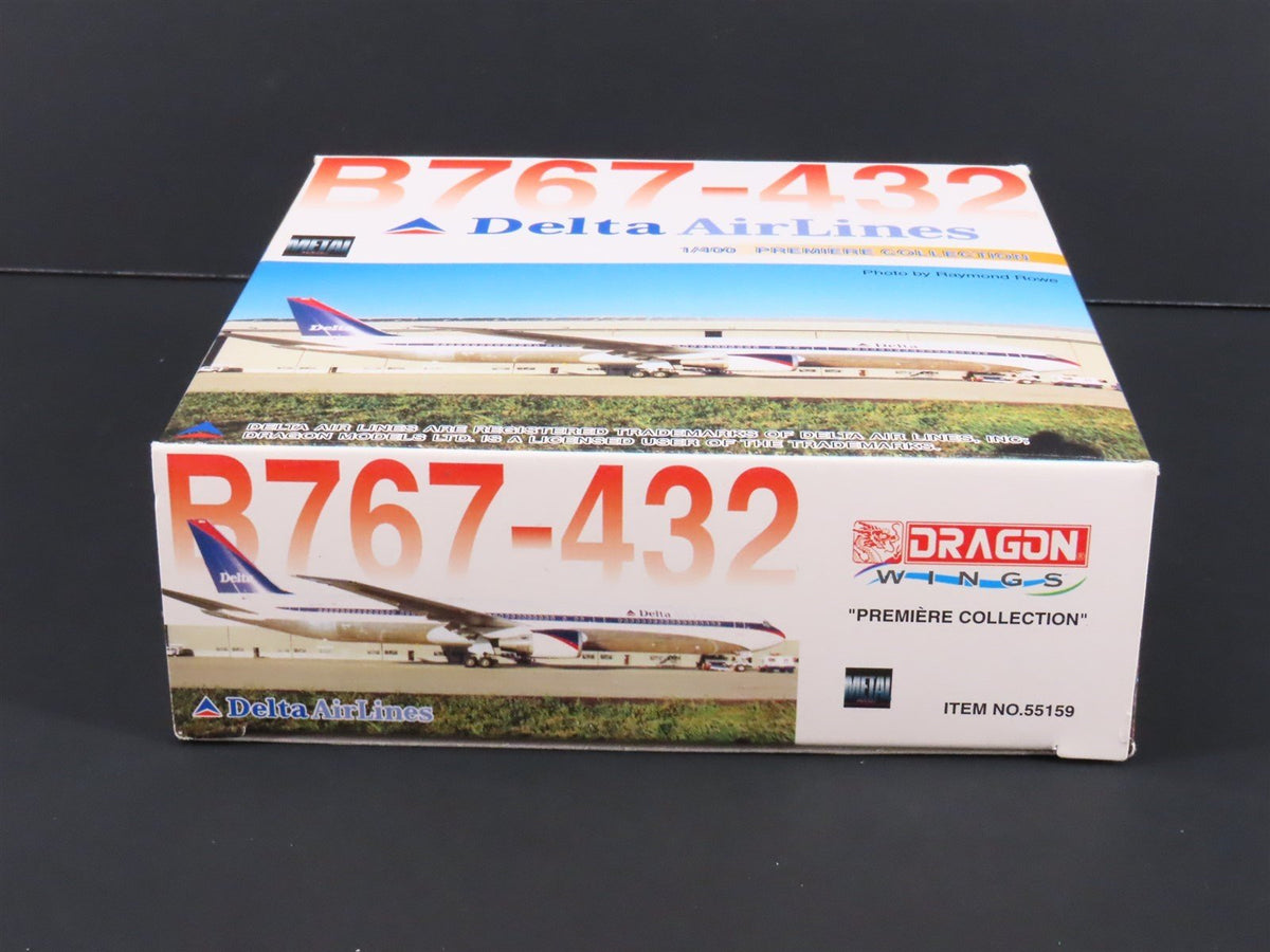 1:400 Scale Dragon Wings 55159 Delta Air Lines Boeing B767-432 Aircraft N826MH