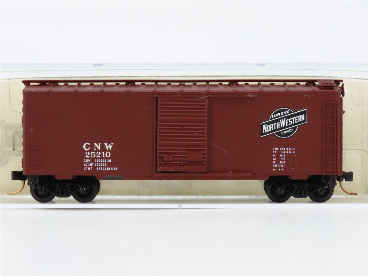 N Scale BLW/Kadee BLW-05 CNW Chicago Northwestern 40&#39; Boxcar #25210